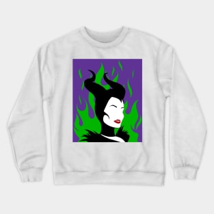 Minimal Malificent Crewneck Sweatshirt